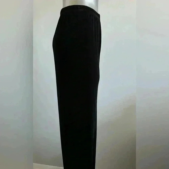 Picadilly stretchy Fashion Black Straight Leg Pants - Picture 1 of 6